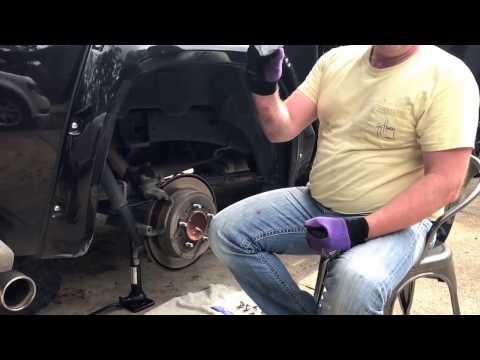 Toyota Tundra 2014 rear brake change