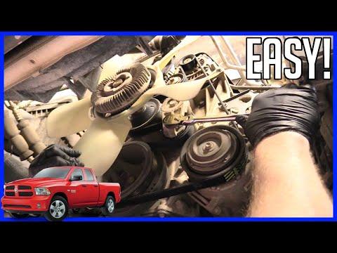 How to Replace the Serpentine Belt on a 2014-2022 Ram 1500 (Engine: V6 3.6L)