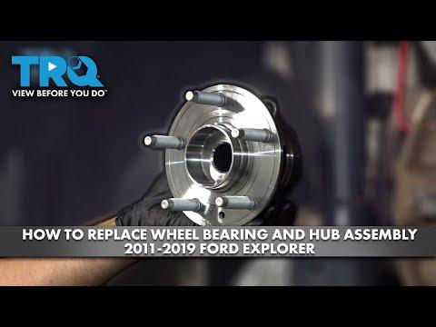 How to Replace the Front Wheel Bearing Hub on a 2011-2019 Ford Explorer