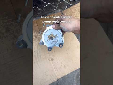 Nissan Sentra 2015 water pump replacement