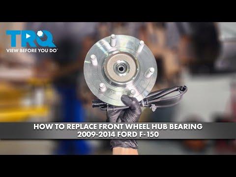 How to Replace the Front Wheel Bearing Hub on a 2011-2014 Ford F-150