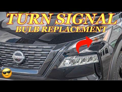 NISSAN ROGUE Front TURN SIGNAL Light Bulb REPLACEMENT