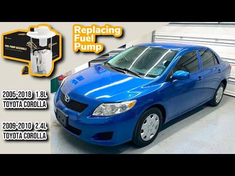 How to Replace the Fuel Pump on a 2009-2013 Toyota Corolla (Trim: L | Engine: Inline 4 1.8L | Body: Sedan)