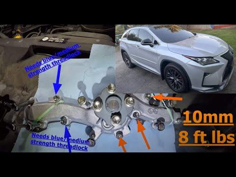 How to Replace the Water Pump on a 2016 Lexus RX350 3.5L V6 (Step-by-Step)