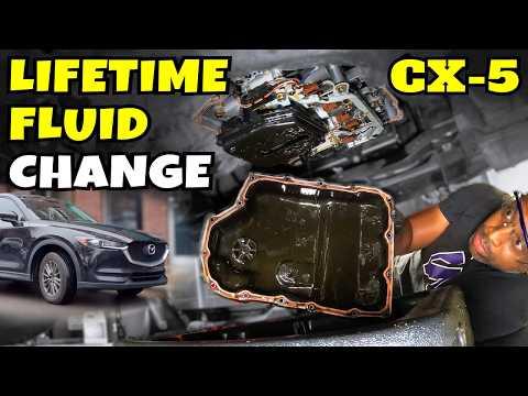 Mazda CX-5 Transmission Fluid Change &amp; Filter Replacement | IT'S NOT LIFETIME FLUID!