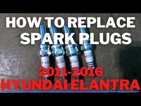 How To Replace Spark Plugs 2011-2016 Hyundai Elantra
