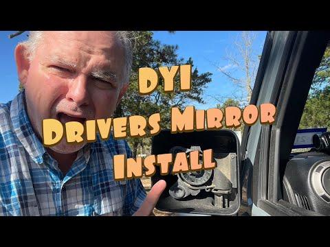 How to Replace the Side View Mirror on a 2015 Jeep Wrangler (Left or Right)