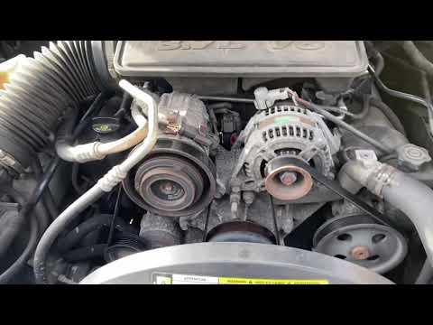 JEEP GRAND CHEROKEE 2008 V6 3.7 L SERPENTINE BELT REPLACEMENT