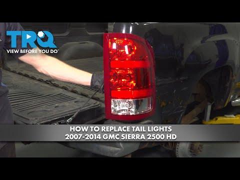 How to Replace Tail Lights 2007-2014 GMC Sierra 2500 HD
