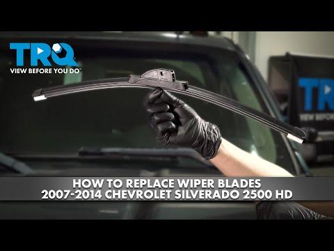 How to Replace Front Windshield Wiper Blades on a 1999-2025 Chevrolet Silverado 1500