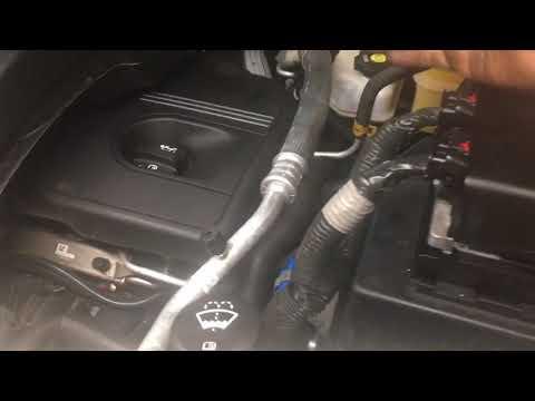 Chevy equinox 2.4 thermostat change easy/ whiteout seeing it!!!