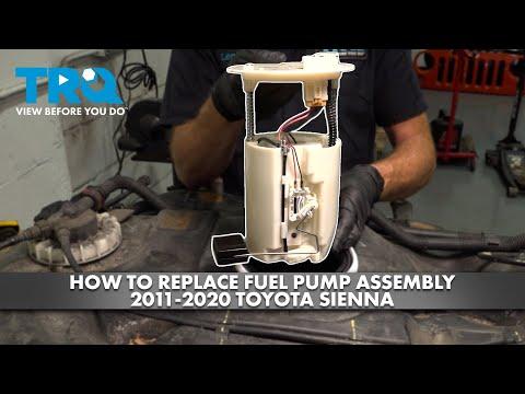 How to Replace the Fuel Pump on a 2011-2016 Toyota Sienna (Engine: V6 3.5L)
