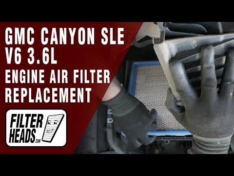 How to Replace the Engine Air Filter on a 2015-2022 GMC Canyon (Step-by-Step Guide) (Engine: V6 3.6L)