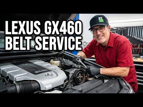 How to Replace the Serpentine Belt on a 2016 Lexus GX460 (Drive Belt Guide)