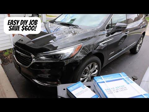 How to Change 2018-2024 Buick Enclave &amp; Chevy Traverse Front Brakes | 345mm vs 321mm Rotors