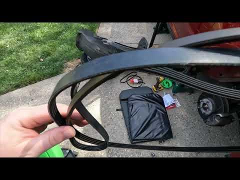 2014 Ford Focus Serpentine and Compressor belt replacement