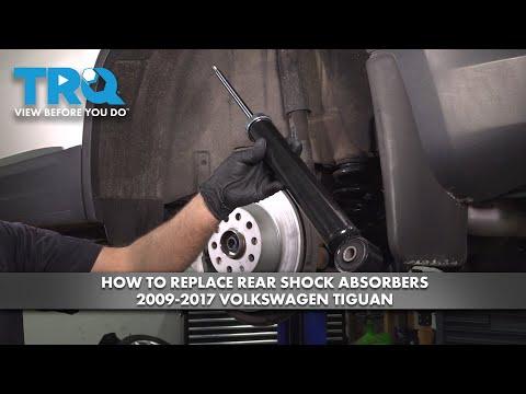 How to Replace Rear Shock Absorbers on a 2016 Volkswagen Tiguan