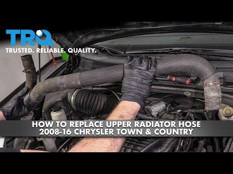 How to Replace Upper Radiator Hose 2008-16 Chrysler Town &amp; Country