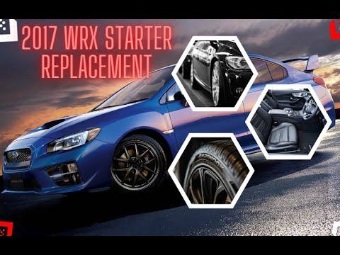 2017 Subaru WRX starter replacement