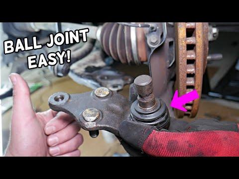 KIA OPTIMA LOWER BALL JOINT REPLACEMENT REMOVAL