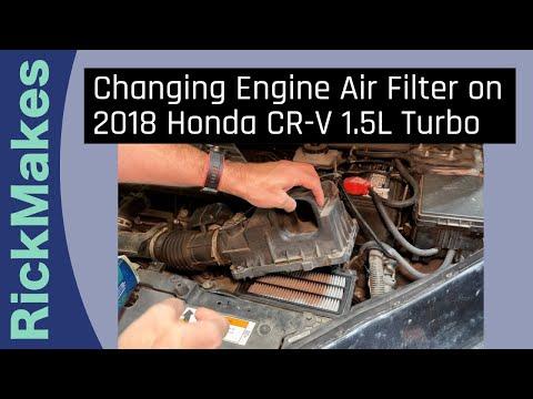 Changing Engine Air Filter on 2018 Honda CR-V 1.5L Turbo
