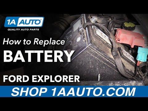How to Replace Battery on a 11-19 Ford Explorer
