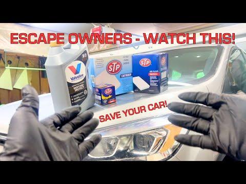 Ford Escape Tune-Up: Oil Change &amp; Filter Replacement Guide (2013-2019)