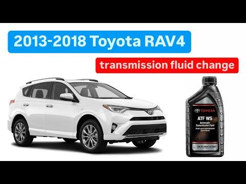 How to change transmission fluid on 2013 2014 2015 2016 2017 2018 Toyota RAV4 ￼