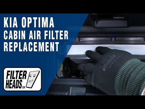 How to Replace Cabin Air Filter 2018 Kia Optima | AQ1260