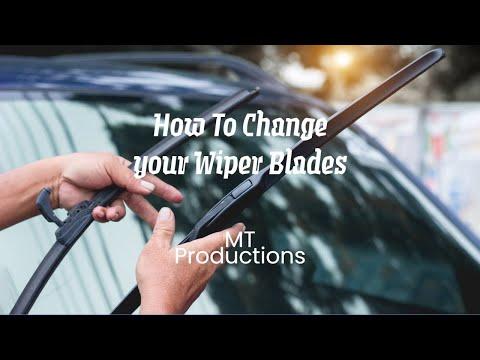 How to Replace Front Windshield Wiper Blades on a 2006-2015 Honda Civic (Body: Sedan)