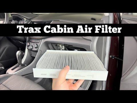 How to Replace the Cabin Air Filter on a 2015-2022 Chevrolet Trax (Glove Box Method)