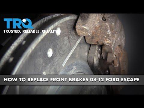 How to Replace Front Brakes 08-12 Ford Escape