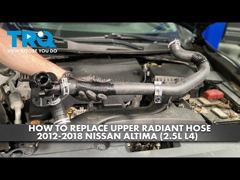 How to Replace the Upper & Lower Radiator Hoses on a 2014-2017 Nissan Altima (Engine: Inline 4 2.5L)