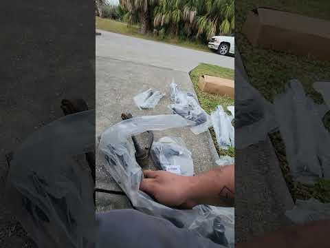 Chevrolet Camaro right front lower control arm and tie rod end replacement