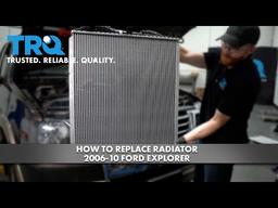 How to Replace Radiator 2006-10 Ford Explorer