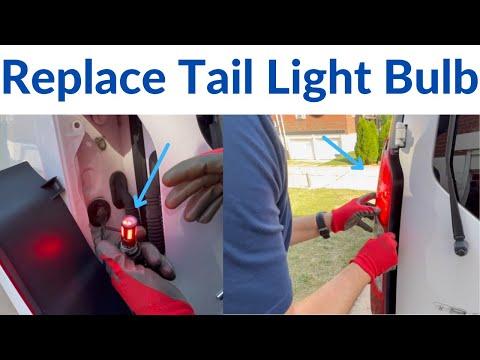 How To Replace A Tail Light Bulb | Ford Transit Connect 2015