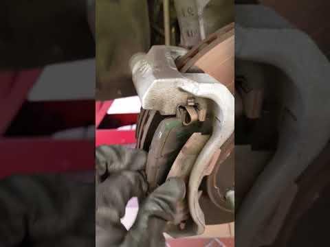 2013 Toyota Corolla front brake pad replacement