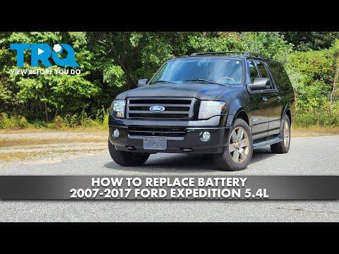 How to Replace Battery 2007-2017 Ford Expedition 5.4L