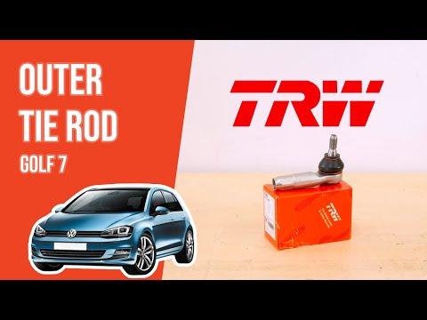 How to replace the outer tie rod Golf mk7 🚗