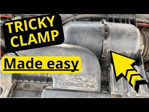 How to change your air filter Ford Econoline E150 E250 E350 E450