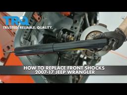 How To Replace Front Shocks 2007-17 Jeep Wrangler