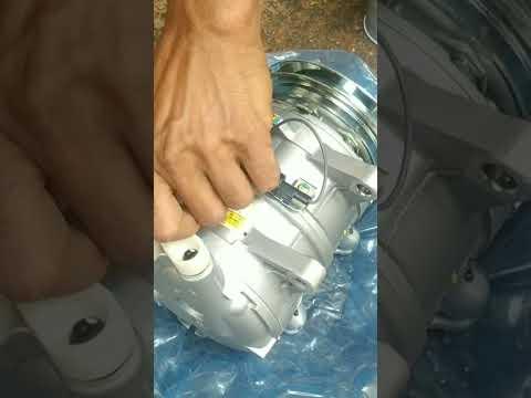 How to Replace the A/C Compressor on a 2018 Nissan Pathfinder (R-134a Recharge Guide)