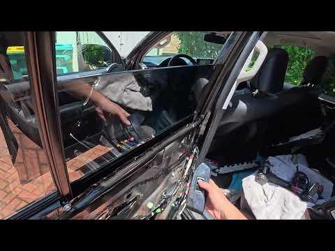 Lexus GX460 Door Window Fix - Glass Not Moving Up and Down | Reattach or Replace Window Regulator