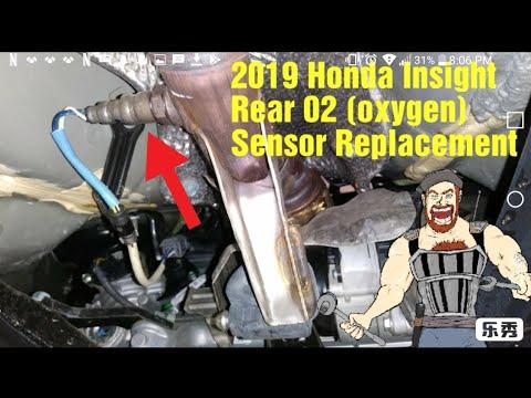 2019 - 2021 Honda Insight 02 sensor replacement (rear post cat)
