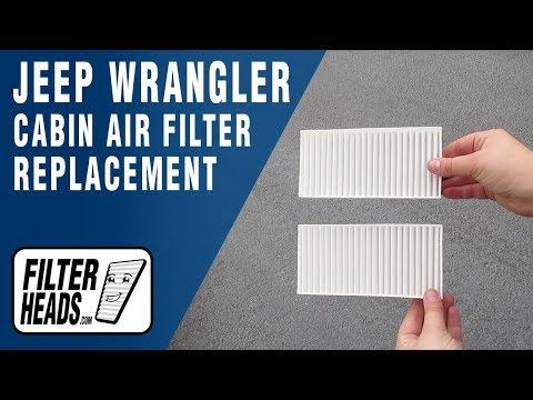 How to Replace Cabin Air Filter 2012 Jeep Wrangler | AQ1229