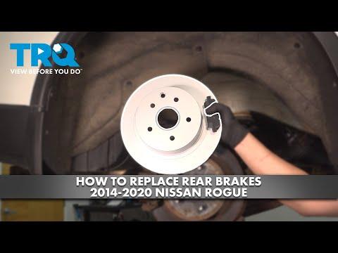 How to Replace Rear Brakes 2014-2020 Nissan Rogue