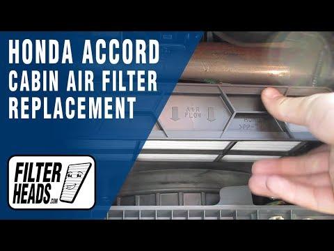 How to Replace Cabin Air Filter 2007 Honda Accord | AQ1058