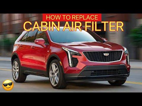 CADILLAC XT4 CABIN AIR FILTER REPLACEMENT - Easy!