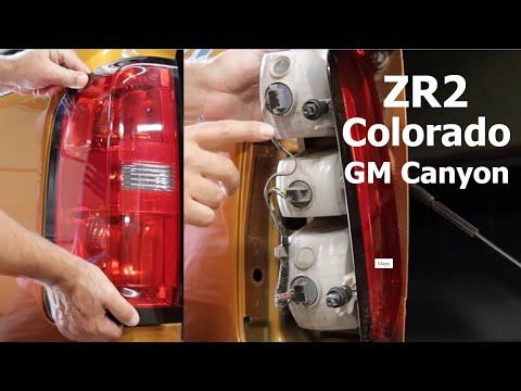 How to Replace Rear Turn Signal Bulbs on a 2015-2024 GMC Canyon (Tail Lamp Removal)