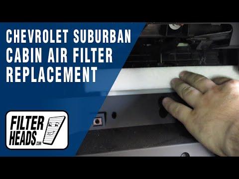 How to Replace Cabin Air Filter 2016 Chevrolet Suburban | AQ1225